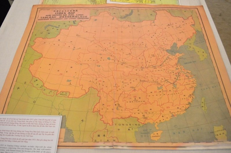 18 / 29 Trong tập “Bản đồ Trung Hoa bưu chính dư đồ” tái bản tại Nam Kinh năm 1933, cũng không có bản đồ nào đề cập Tây Sa quần đảo và Nam Sa quần đảo như cách gọi hiện nay của Trung Quốc. Ảnh: VGP/Thế Phong